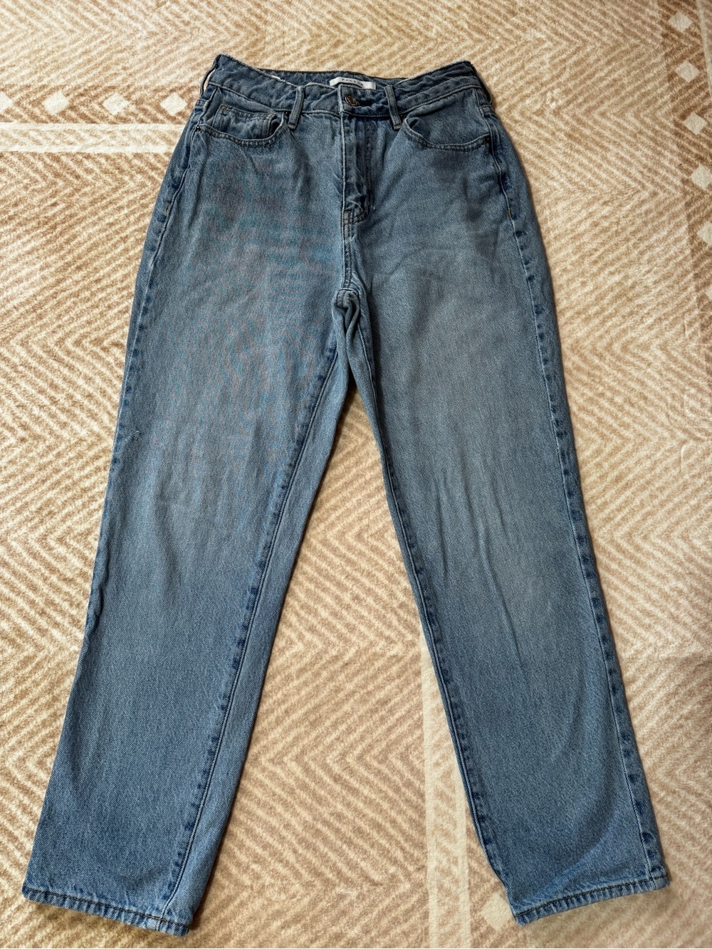 PacSun Men's Straight Leg Blue Denim Jeans